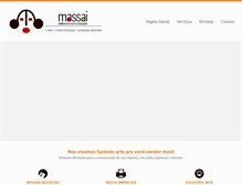 Tablet Screenshot of massaicom.com.br